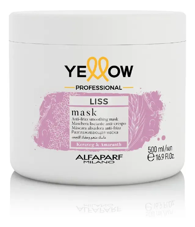 Mascara Liss Anti-frizz Yellow 500ml 1