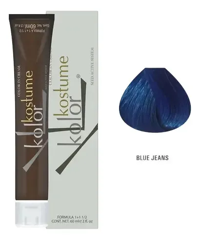 Tinta Fantasia Crazy Colors Kostume Kolor 60 Ml Aquarela Blue Jean