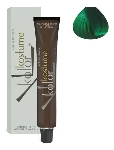 Tinta Fantasia Crazy Colors Kostume Kolor 60 Ml Aquarela Verde 1