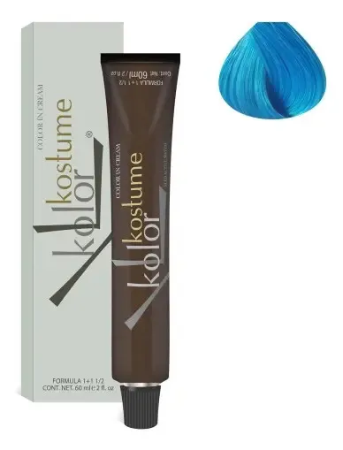 Tinta Fantasia Crazy Colors Kostume Kolor 60 Ml Aquarela Baby Blue