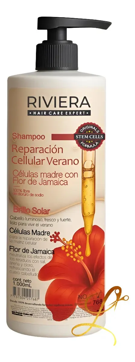 Shampoo Riviera Reparación Cellular Verano 1l 1