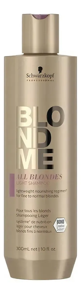 Shampoo Ligero Blondme Para Todo Tipo De Rubios - 300ml 1