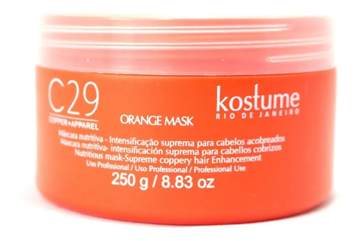 Máscara Nutritiva Kostume C29 Intensificación Pelo Cobrizo 1