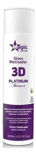 Matizador Efecto Platinado Platinum Blanco Magic  500ml 1