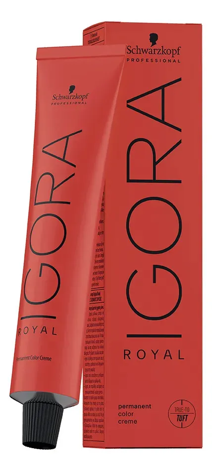 Tinta Igora Royal 7.42 Rubio Medio Beige Humo 60 Ml 7-42