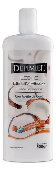Leche De Limpieza Post-depilatoria Depimiel 500g