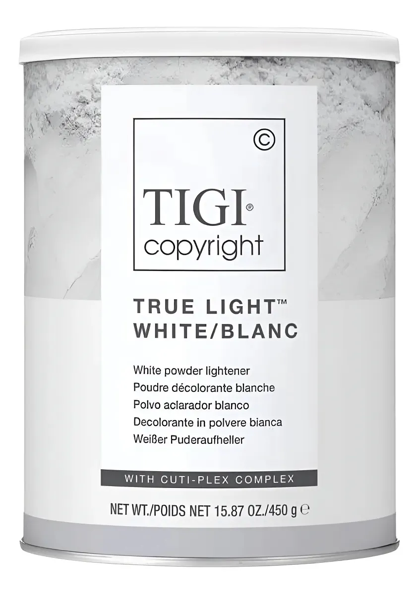 Tigi Polvo Decolorante True Light White/blanc 450gs Blanco Sin Tono 1