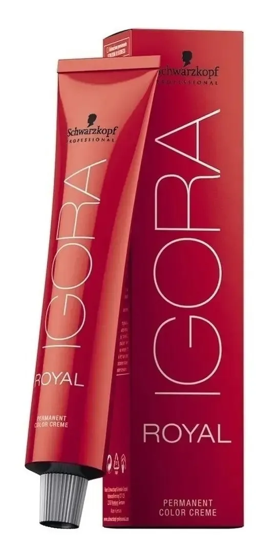 Tintura Permanente Schwarzkopf Professional Igora Royal 0-77 Para Cabello
