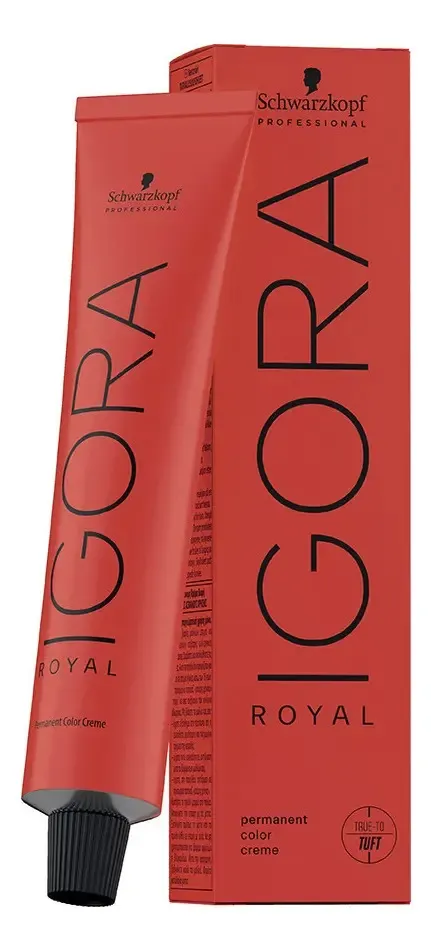 Tintaschwarzkopf Professional Igora Royal Naturals Tono 6-0 Para Cabello 1