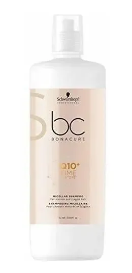 Shampoo De Bonacure Q10 X 1 Litro Time Restore Profesional 1