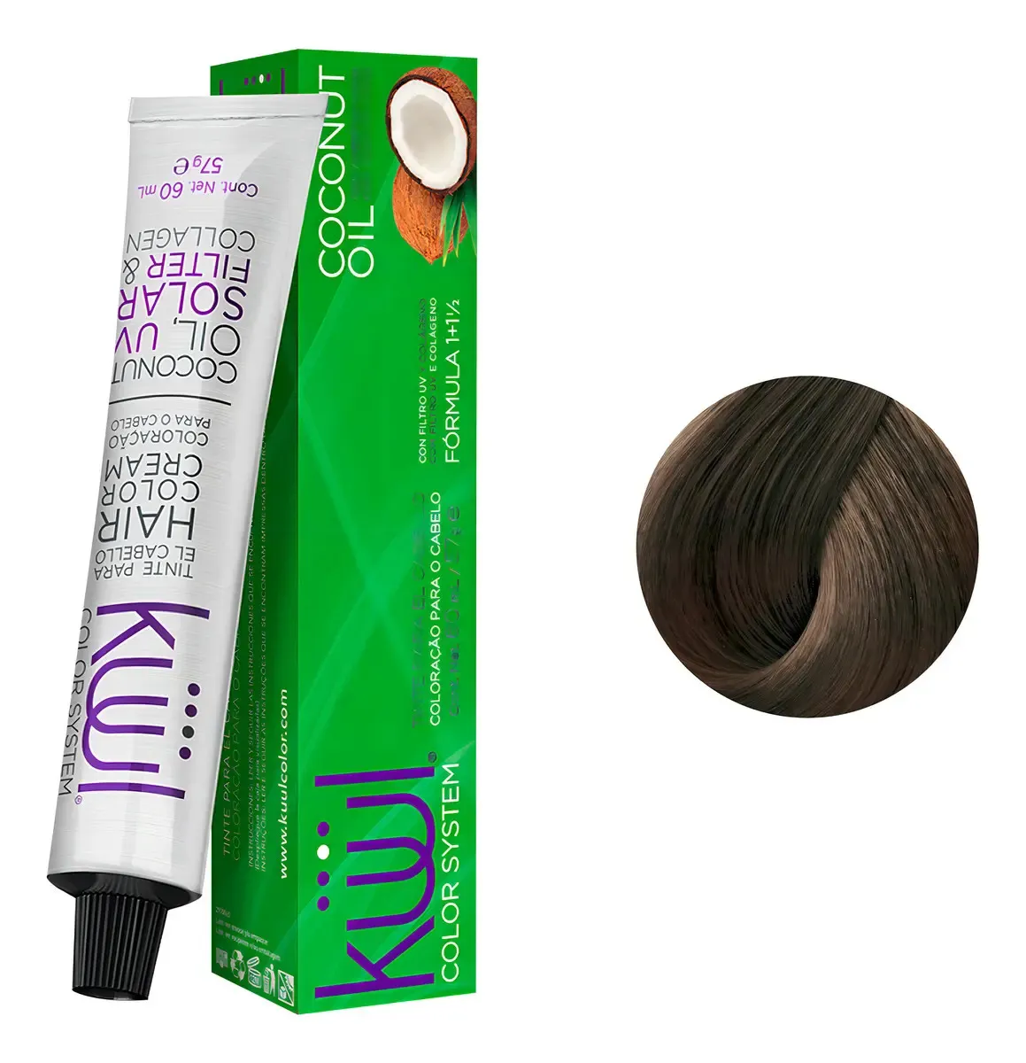 Tintes Kuul 60ml Tono 6 Rubio Oscuro 1