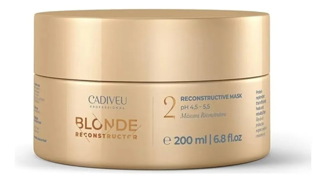 Máscara Cadiveu Blonde Reconstructor 200ml