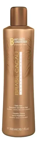 Acondicionador Anti Frizz Brasil Cacau 300 Ml 1