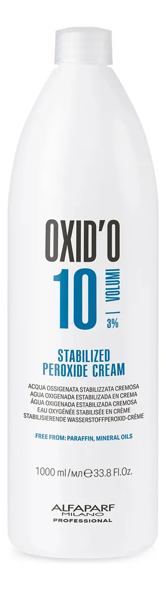 Oxidantes Crema 10, 20, 30 Y 40 Volúmenes Alfaparf Oxido
