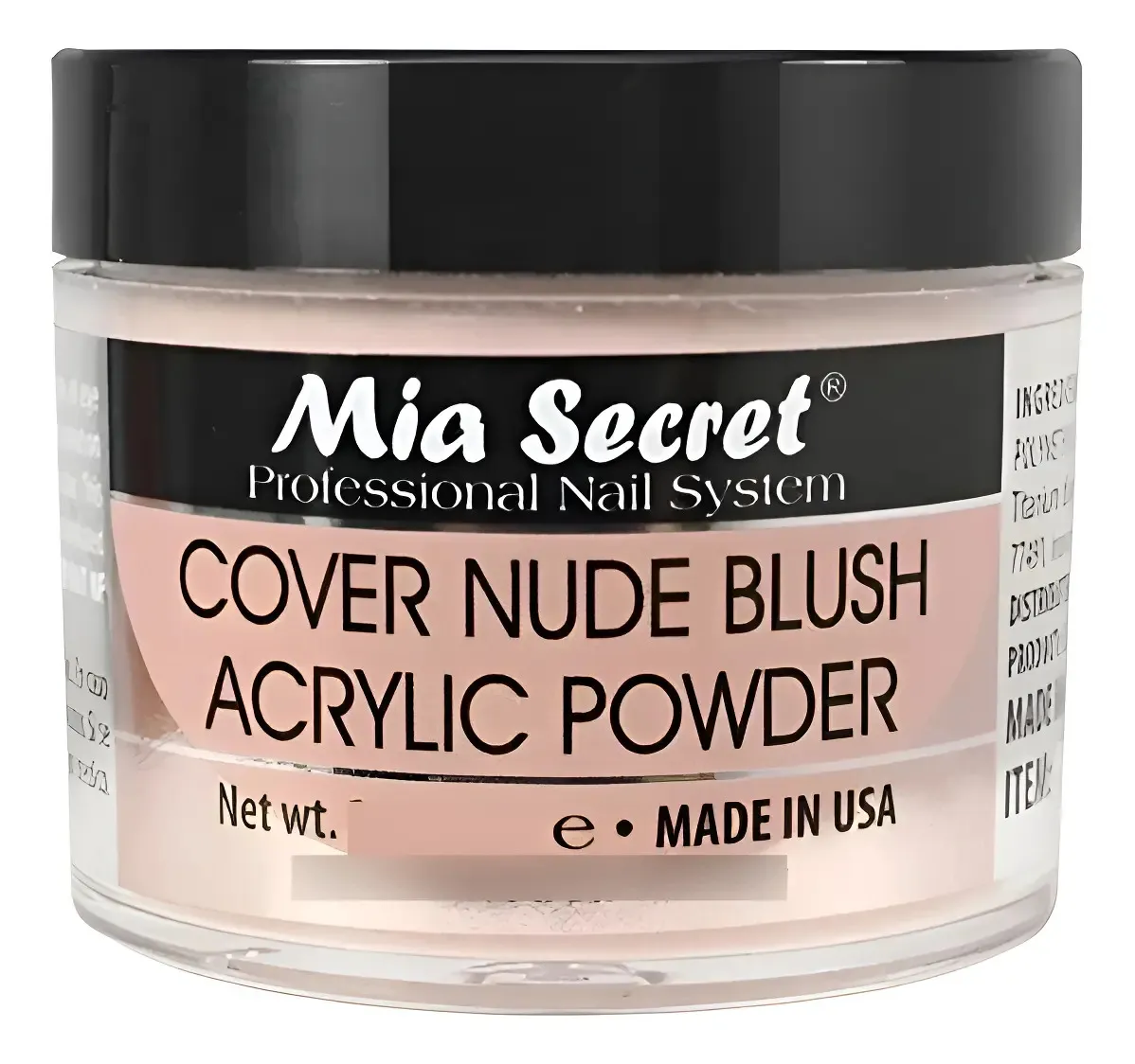 Mia Secret Cover Nude Blush 57g Para Uñas Cover Nude Blush
