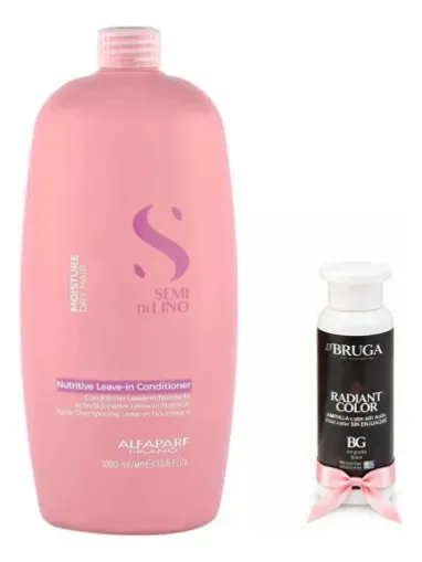 Acondicionador Alfaparf Semi Di Lino Nutritive 1 L Profess 1