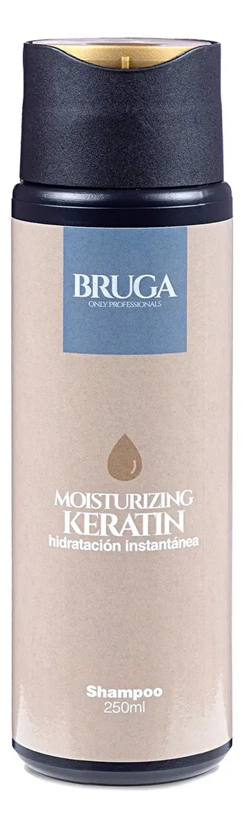 Bruga Shampoo Hidratante Con Keratina 250 Ml