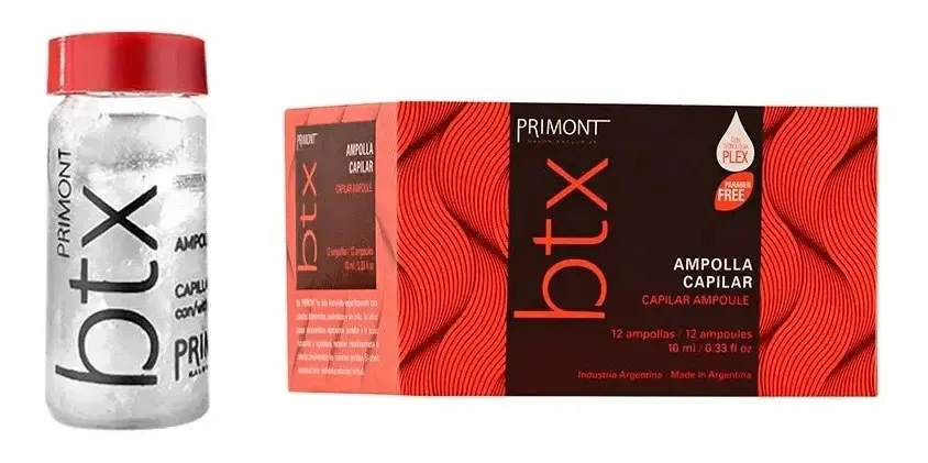 Ampolla Restauradora Capilar Primont Btx Caja X12 1