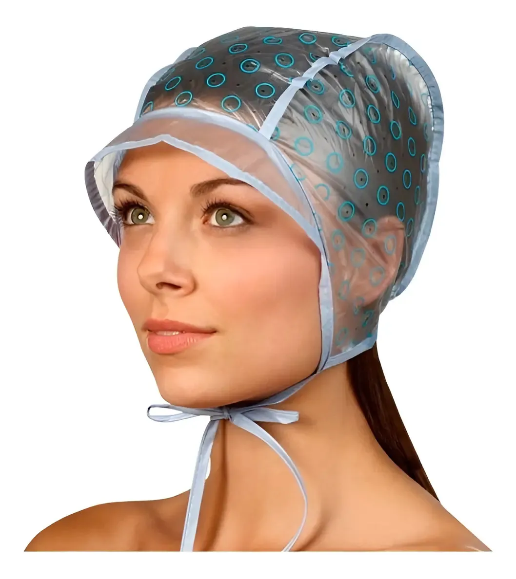 Gorra De Mechas Claritos Pre Perforada Profesional Paquete Transparente