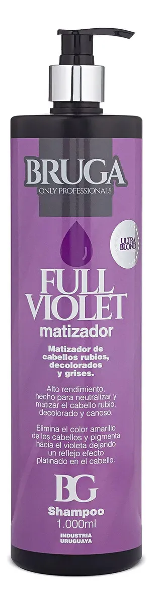 Shampoo Matizador 1litro Bruga 1