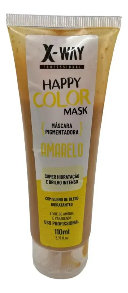 Máscara Pigmentadora X-way Happy Colors Mask 110ml