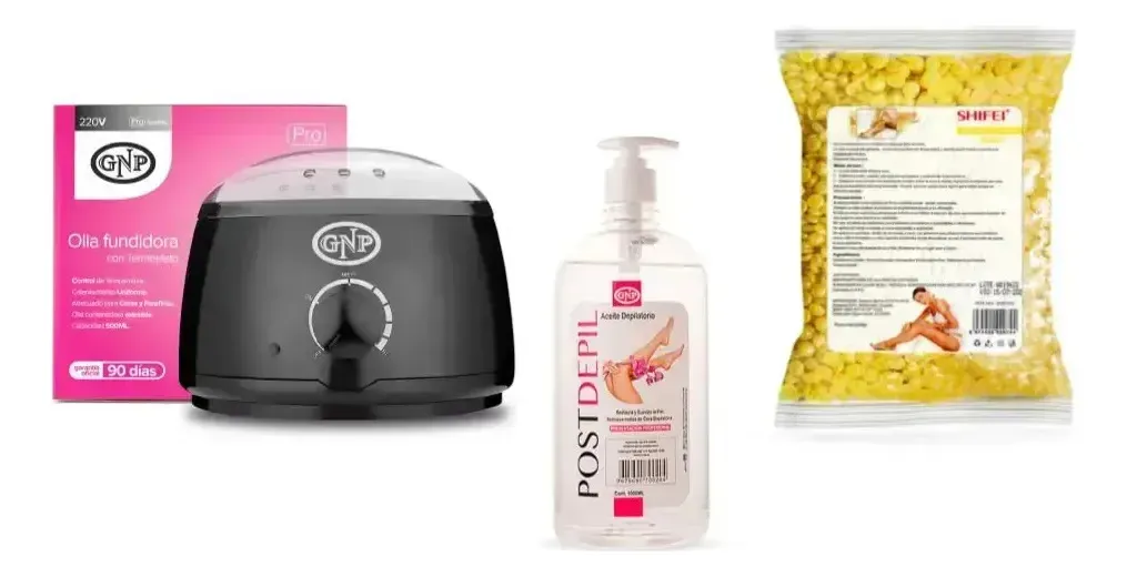 Kit De Olla De Depilacion+cera+aceite