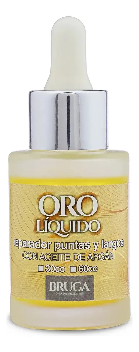Sérum Reparador De Puntas Bruga Oro 30 Ml Argan Bruga