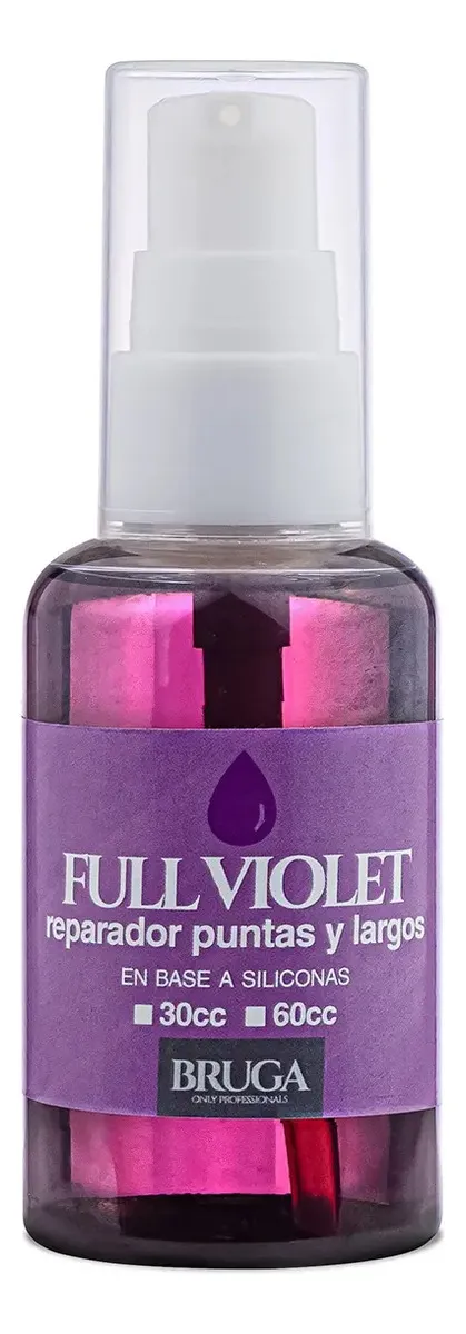 Óleo Matizador Reparador De Puntas Bruga Full Violet