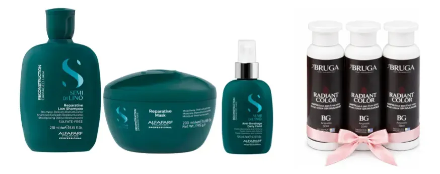 Kit Para Reconstruccion Del Cabello Alfaparf Primera Linea 1