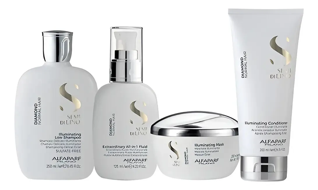 Kit Diamond Alfaparf Aporta Brillo Extremo.
