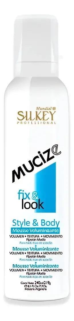 Mousse Voluminizante Silkey Style & Body Supremo 240ml