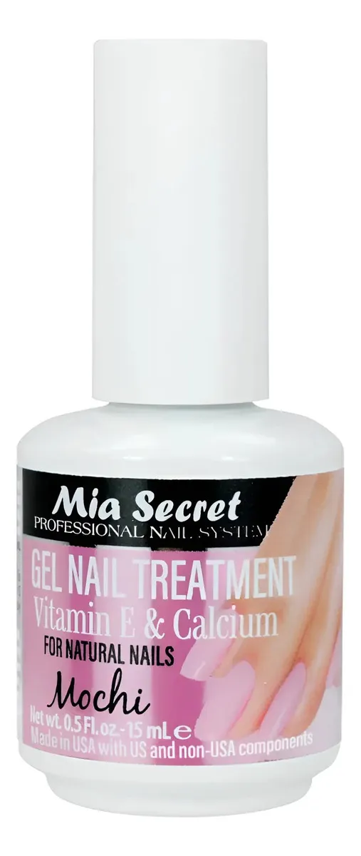 Tratamiento De Uñas En Gel -vitamina E Y Calcio - Mia Secret 1