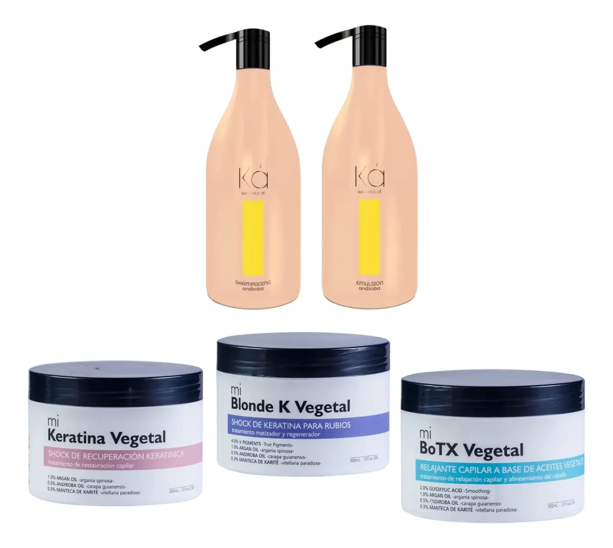 Shampoo Y Acondicionador Mantenimiento De Progresivo+ Botox 1
