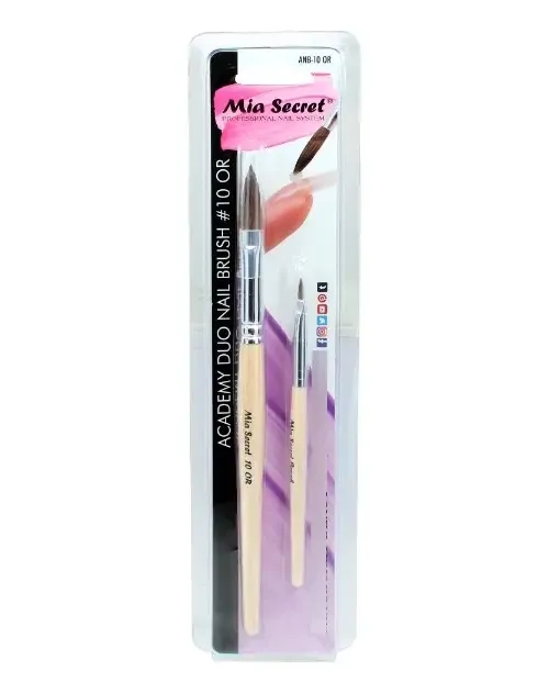 Pincel Duo 7 + Linner - Mia Secret