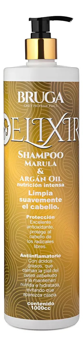 Shampoo Nutrición Intensa De Argan 1litro 1