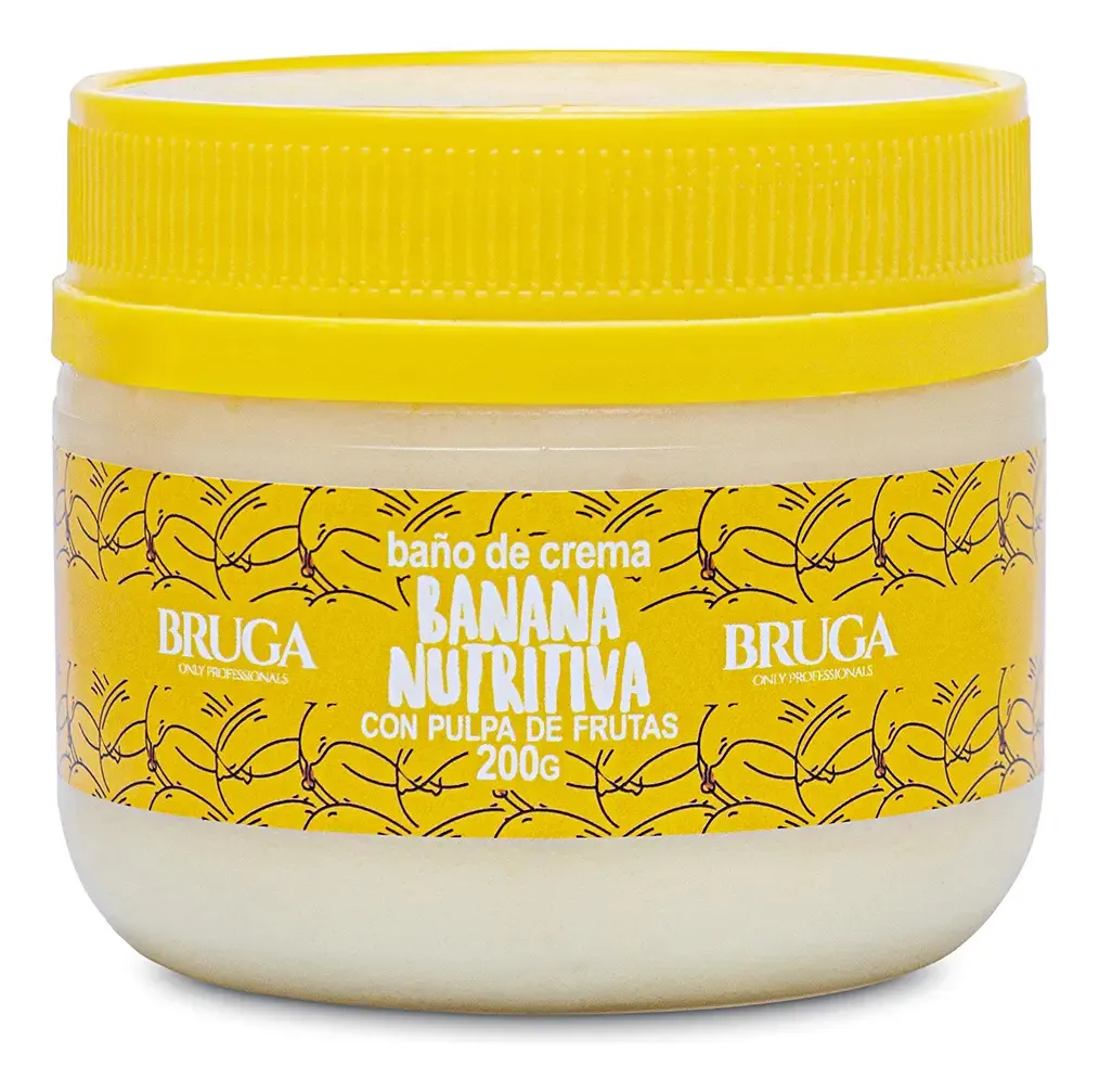 Baño De Crema Nutritivo (banana) 1