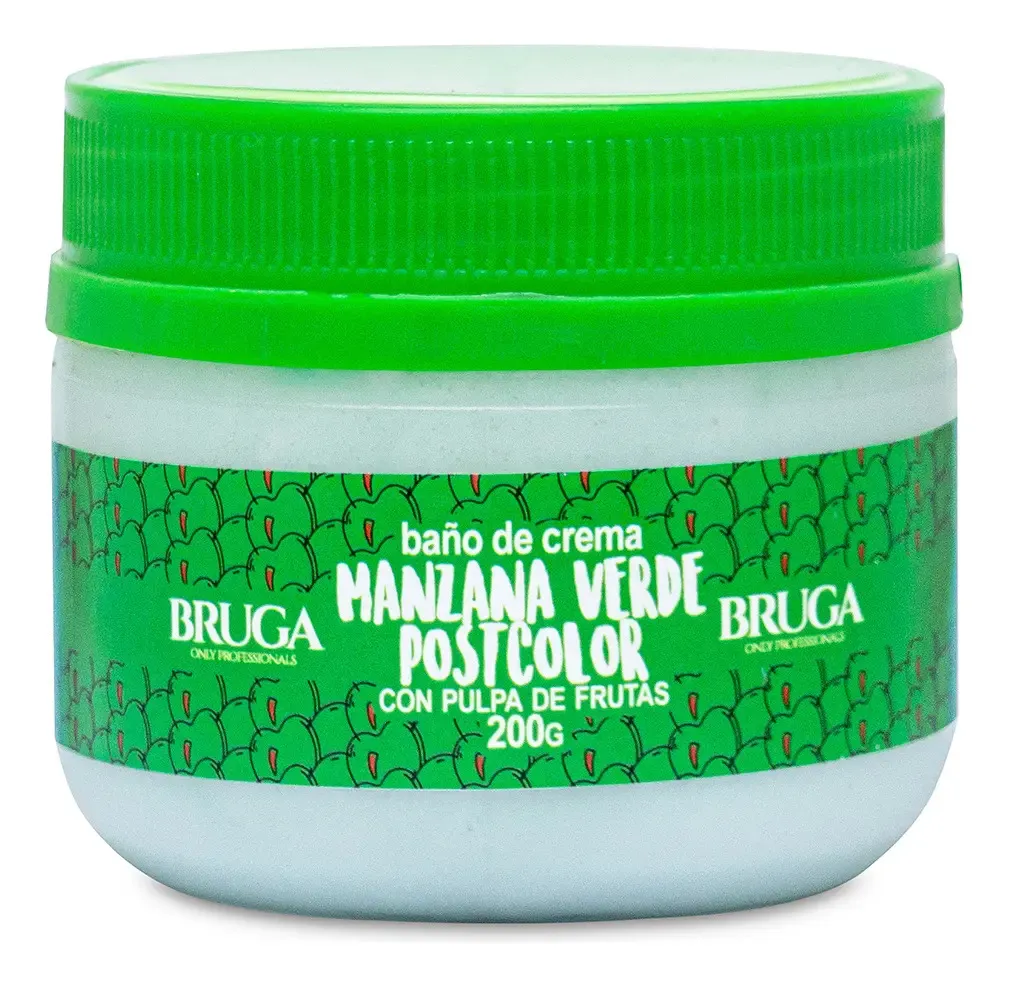 Baño De Crema Manzana Verde (post Color) 1
