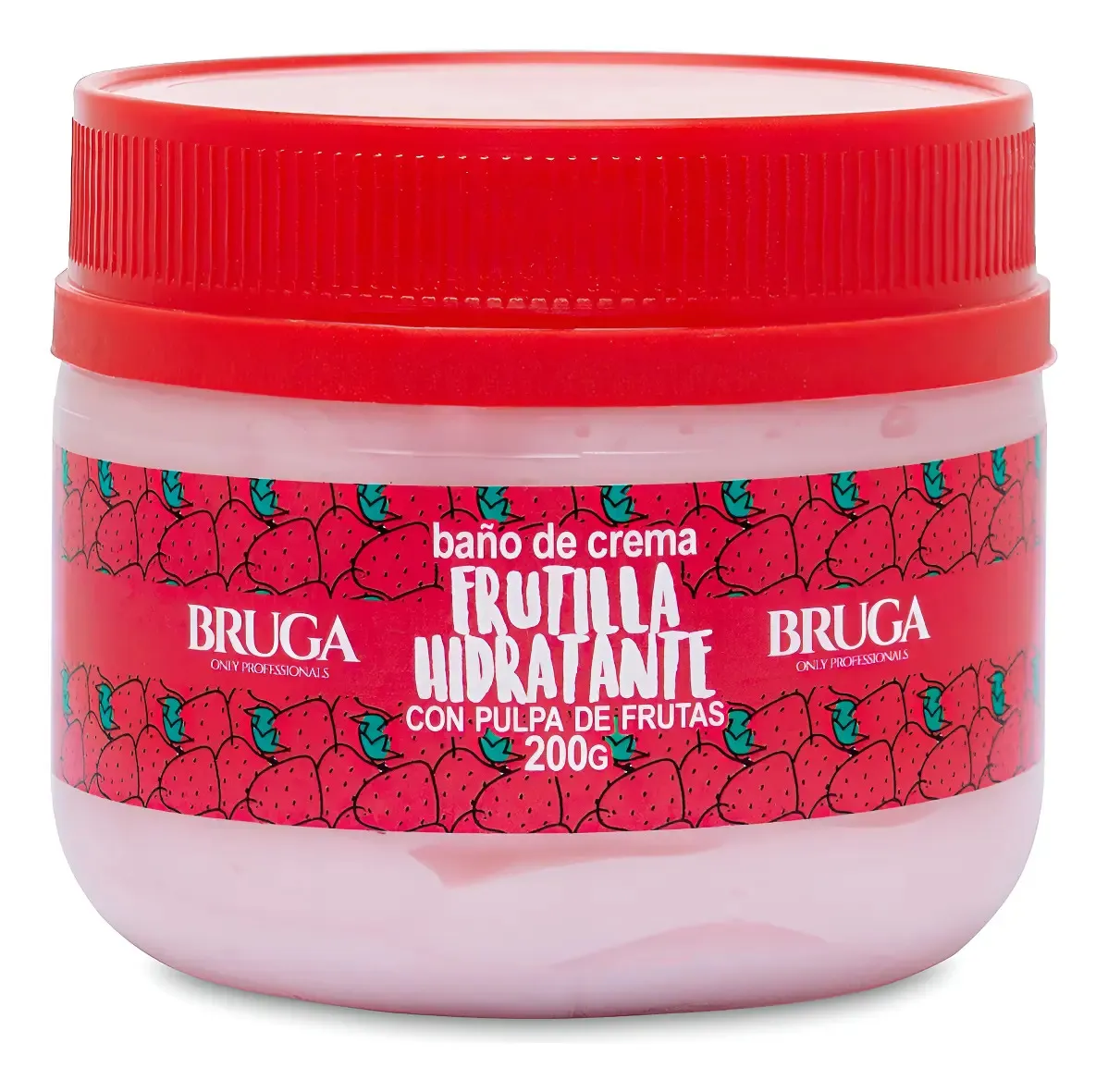 Baño De Crema Hidratante (frutilla) 1