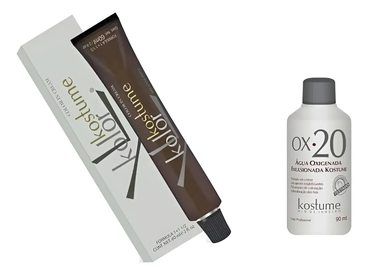 Tinta Kostume Kolor 8.11 Rubio Medio Cenizo Intenso 60ml 1a 1