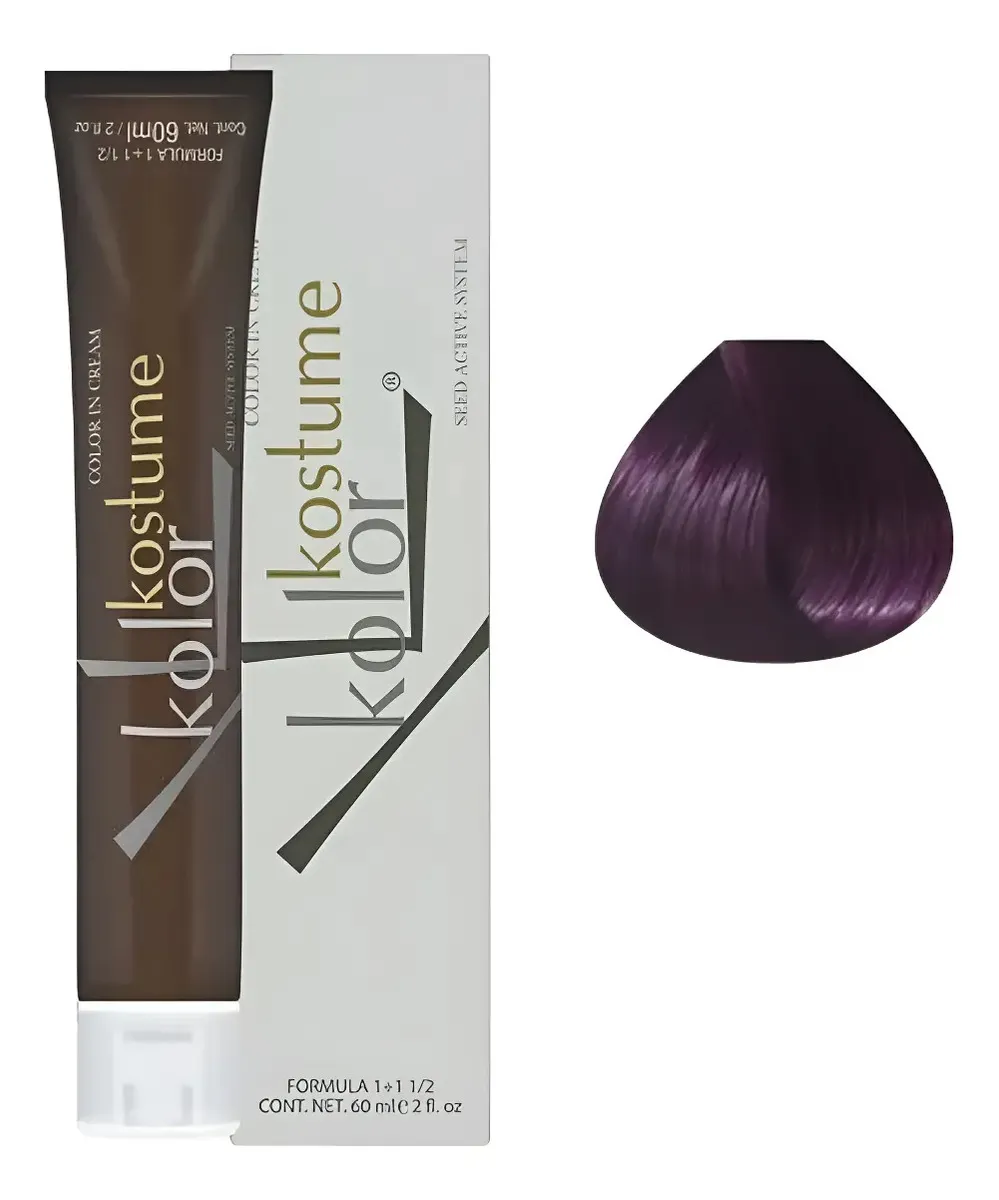 Tinta Kostume Kolor Crazycolors Violeta 60ml 1a