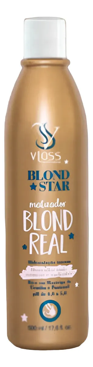 Matizador Intenso Para Rubios Calidos Vloss Blond Real 500ml 1