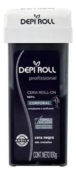 Cartucho Depiroll Roll-on Corporal Negra 100g X 6 Unidades