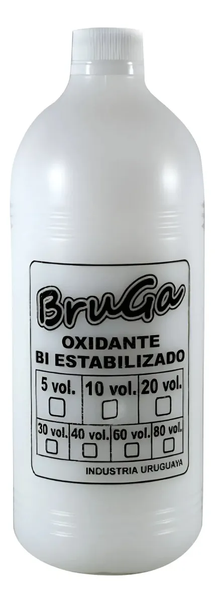 Oxidante Cremoso Bruga 40, 60 U 80 Vol 1