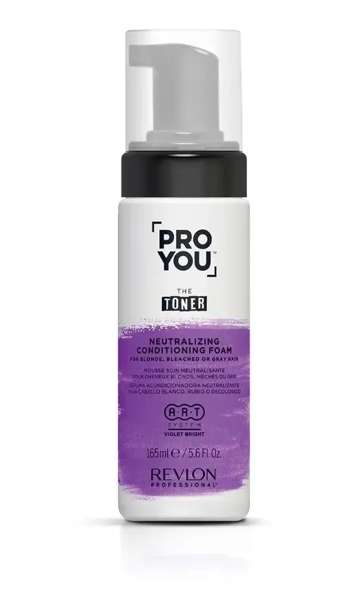 Acondicionador En Espuma Matizador Revlon Para Rubios 165ml 1