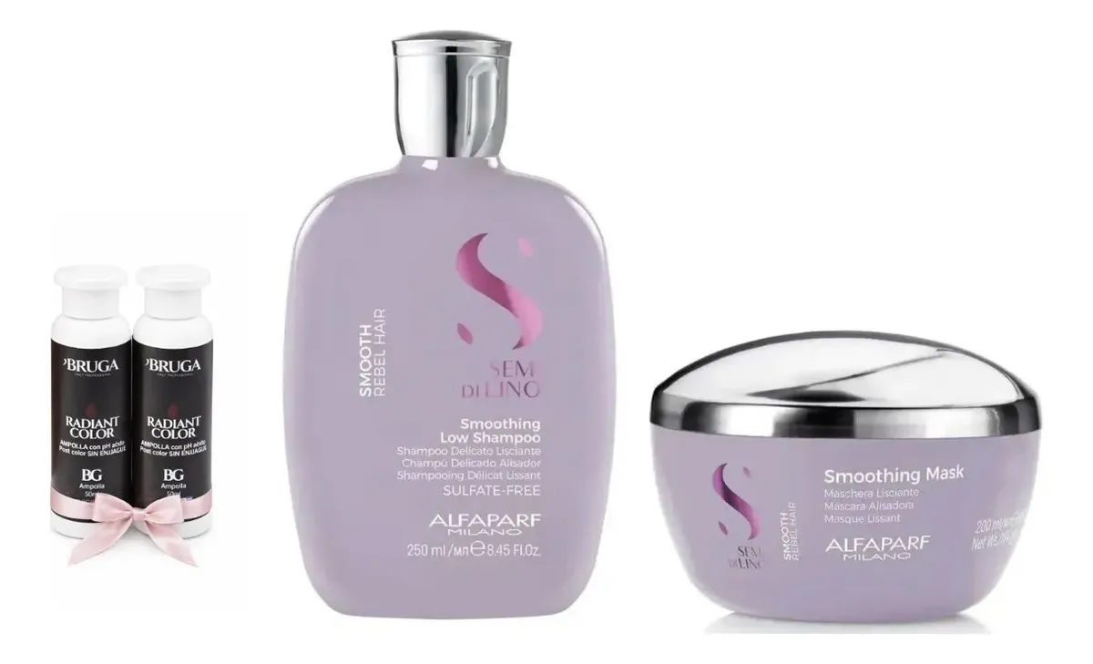 Shampoo Y Mascara Smoothing Alfaparf