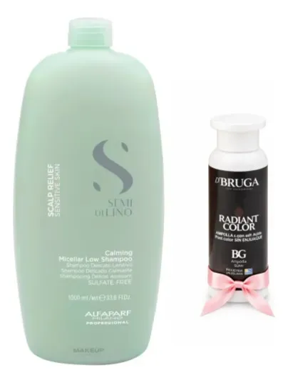 Shampoo Para Cuero Cabelludo Sensible,alfaparf Calming 1 Lt 1