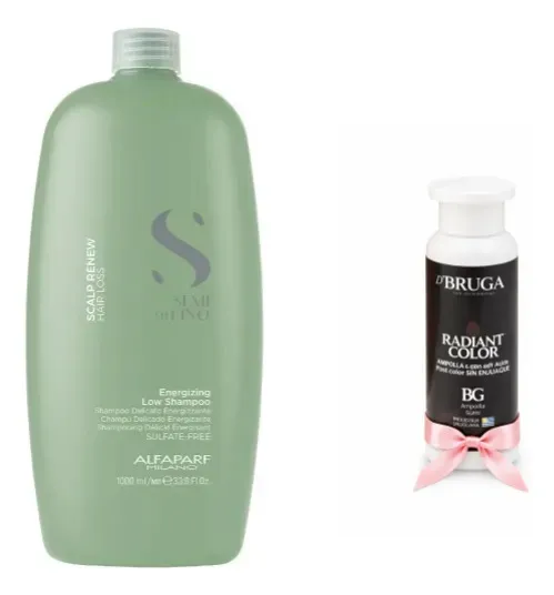 Shampoo Alfaparf Semi Di Lino Scalp Renew, Anti Caida 1lt 1