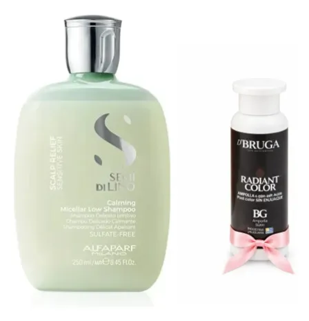 Shampoo Para Cuero Cabelludo Sensible,alfaparf Calming 250cc