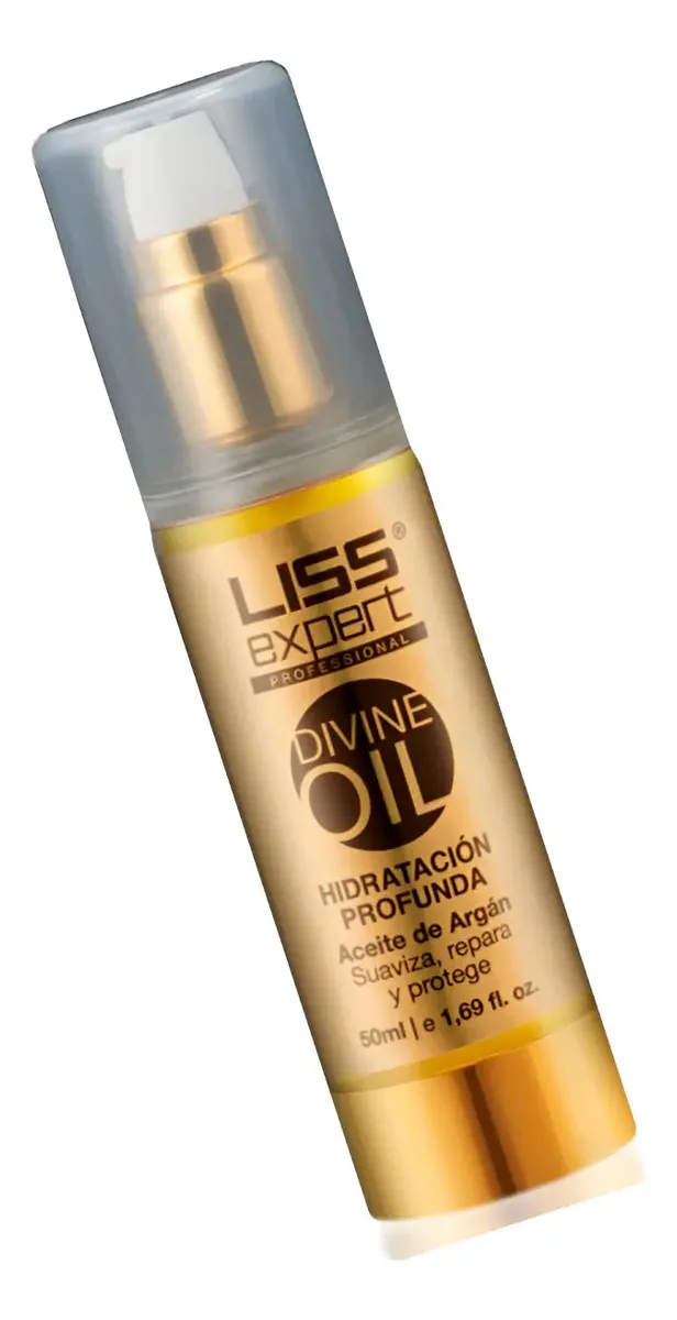 Liss Expert Divine Oil, Oleo De Argan. Cabello, Uñas Y Piel