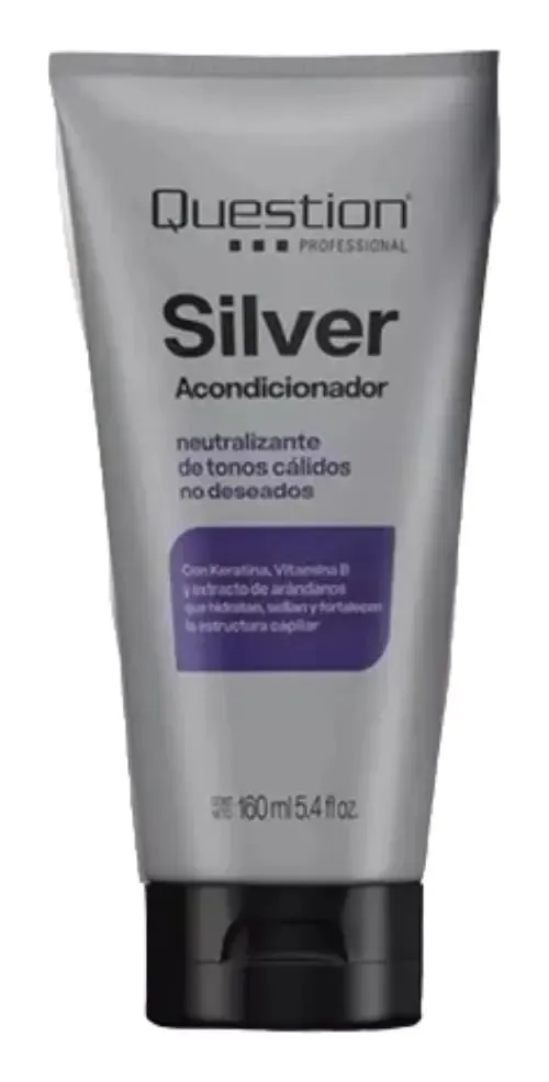 Acondicionador Question Silver 160 Ml 1